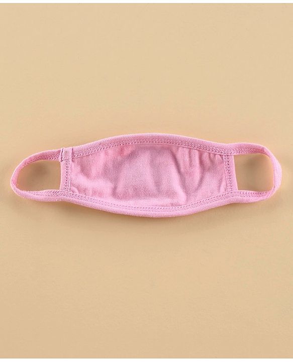 Babyhug  Face Mask Pack of 2 - Pink White
