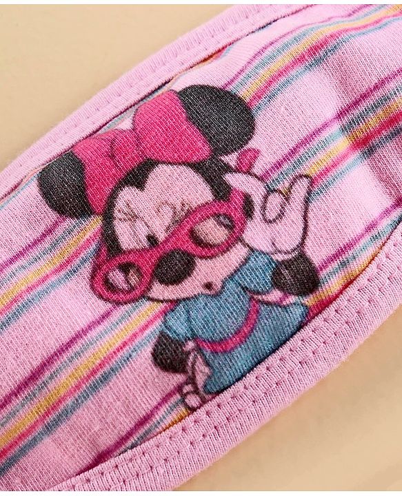 Babyhug  Face Mask Pack of 2 - Pink White