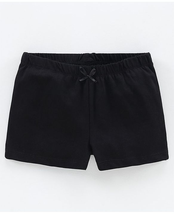 Pine Kids Organic Cotton Anti Bacterial Shorts Pack of 3 - Black