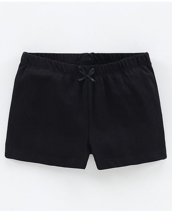 Pine Kids Organic Cotton Anti Bacterial Shorts Pack of 3 - Black