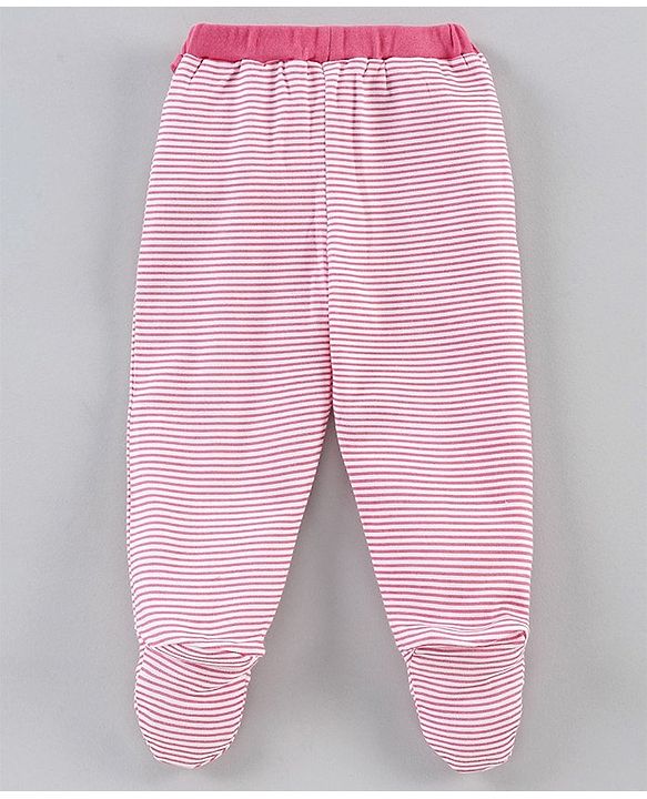 Babyhug Full Length Bootie Leggings Pack Of 3 - Multicolor