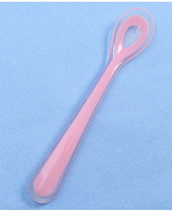 Babyhug Silicone Spoon - Pink