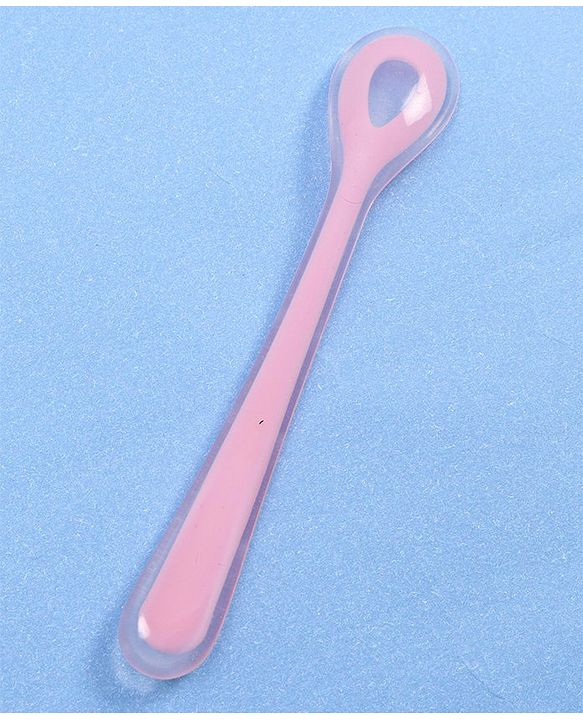 Babyhug Silicone Spoon - Pink