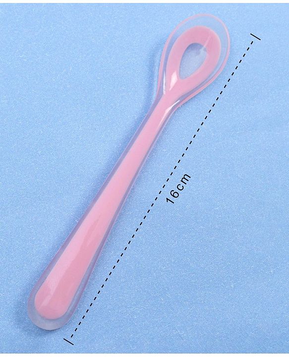 Babyhug Silicone Spoon - Pink