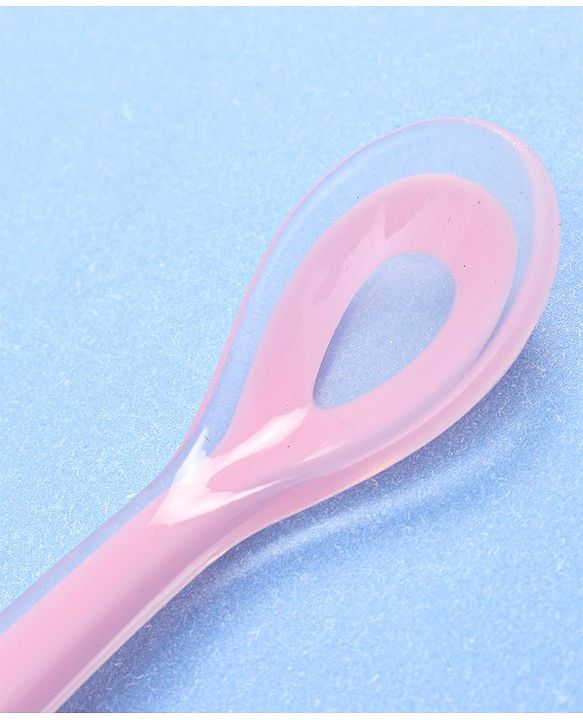 Babyhug Silicone Spoon - Pink