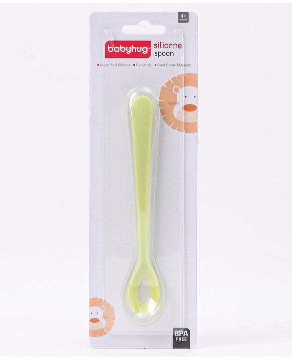Babyhug Silicone Spoon - Pink