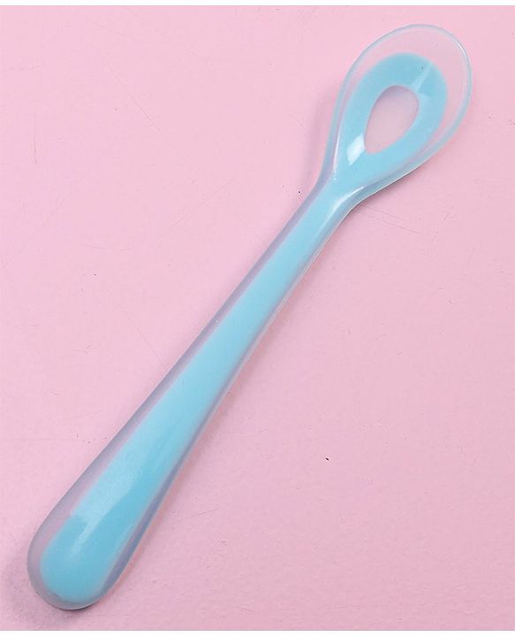 Babyhug Silicone Spoon - Blue