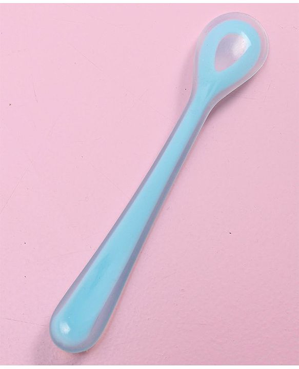 Babyhug Silicone Spoon - Blue