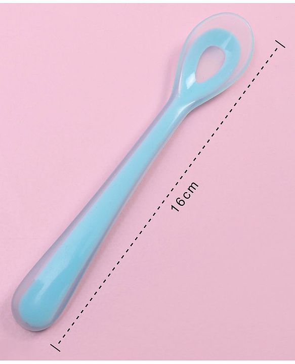 Babyhug Silicone Spoon - Blue
