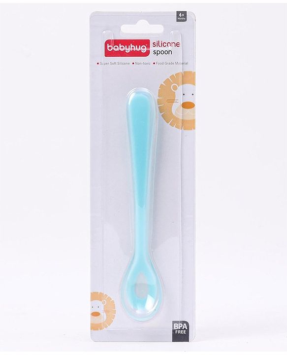 Babyhug Silicone Spoon - Blue