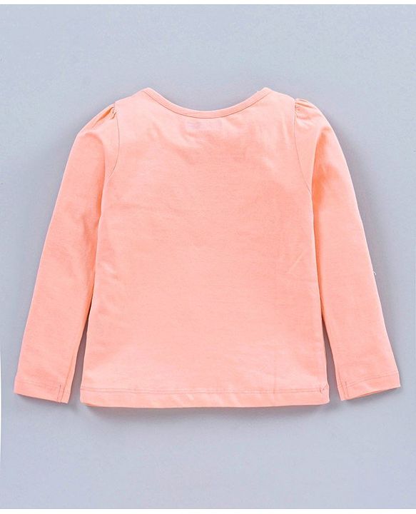 Pine Kids Full Sleeves Biowash Tees Pack of 2 - Blue Peach