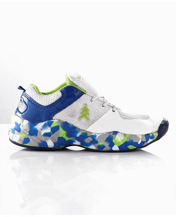 Pine Kids Sports Shoes - White Blue
