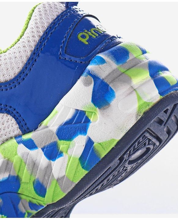 Pine Kids Sports Shoes - White Blue