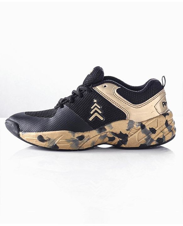Pine Kids Sports Shoes - Black Beige