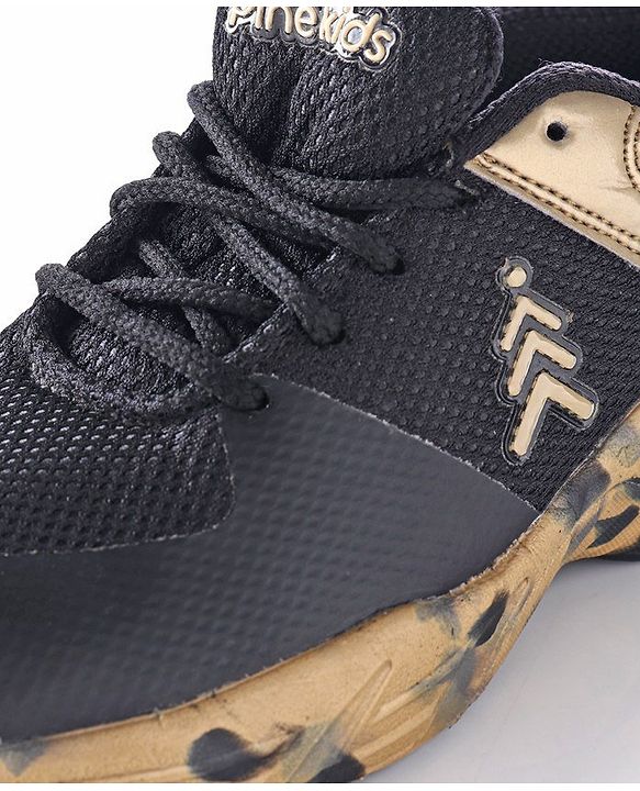 Pine Kids Sports Shoes - Black Beige