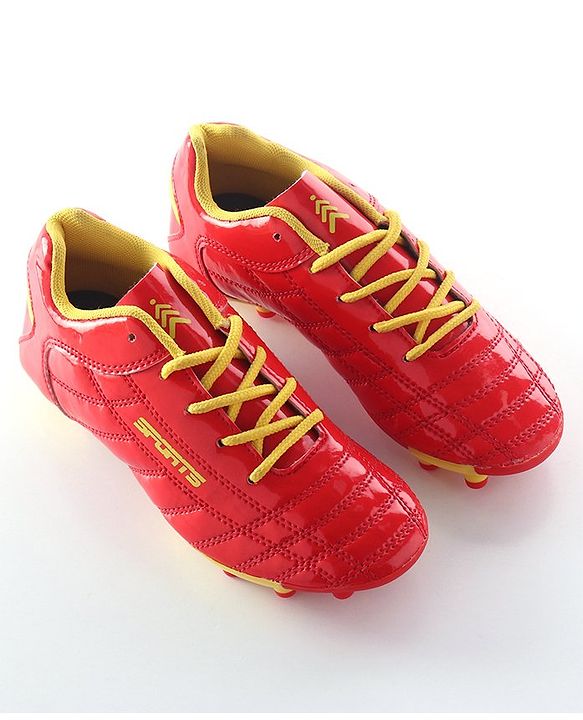 Pine Kids Soccer Shoes - Red