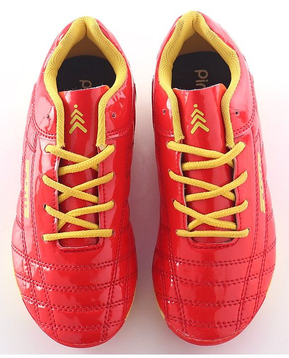 Pine Kids Soccer Shoes - Red