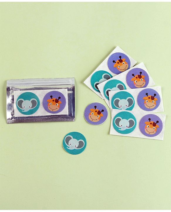 Babyhug Waterproof Natural Mosquito Repellent Patches - 48 Pieces