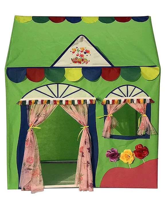 Homecute Hut Type Play Tent House Green Online India, Buy Outdoor