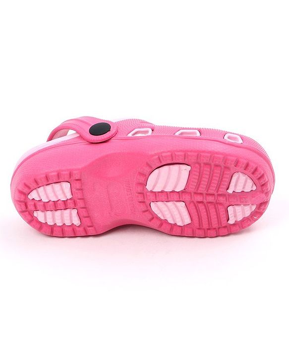 Pine Kids Clogs with Backstrap Vibes Patch - Pink