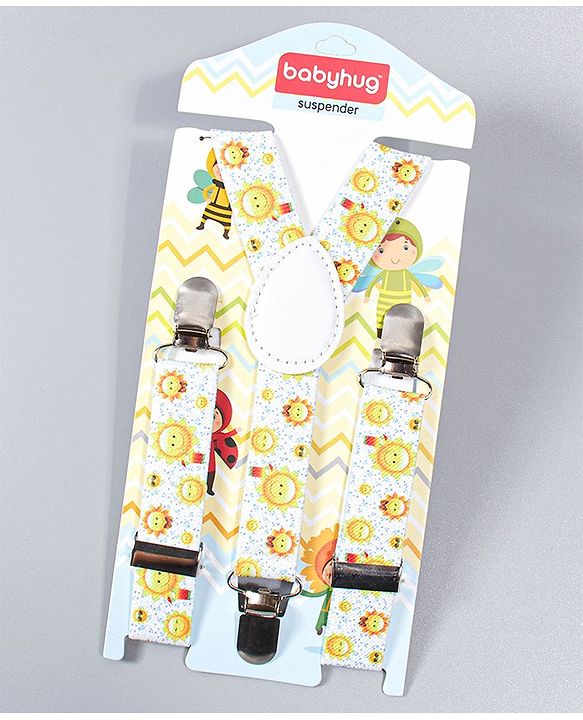 Babyhug Suspenders Free Size - Multicolour