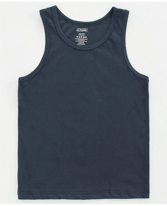 Pine Kids Sleeveless Anti Bacterial Vest Pack of 3 - Multicolor