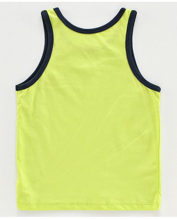 Pine Kids Sleeveless Anti Microbial and Biowash Vest Pack of 3 - Blue Green Red