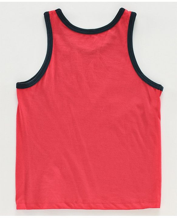 Pine Kids Sleeveless Anti Microbial and Biowash Vest Pack of 3 - Blue Green Red
