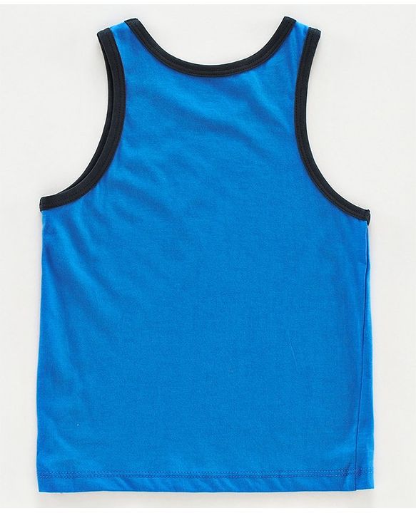 Pine Kids Sleeveless Anti Microbial and Biowash Vest Pack of 3 - Blue Green Red