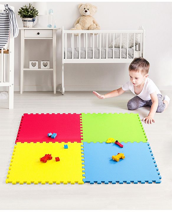 Babyhug EVA foam Floor Puzzle Playmat (Colour May vary)