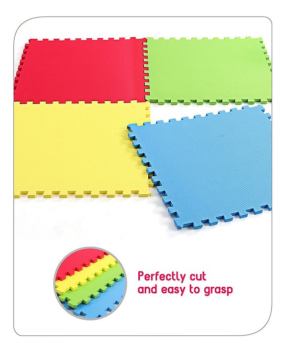 Babyhug EVA foam Floor Puzzle Playmat (Colour May vary)