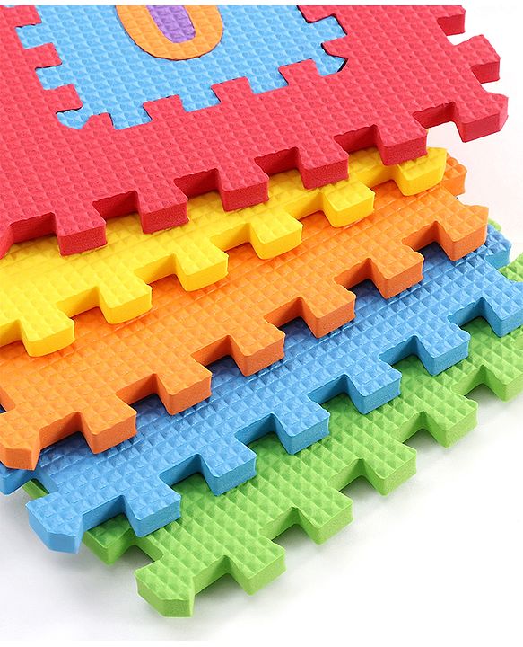 Babyhug Pop Out Playmat Numbers & Shapes Floor Mat (Colour May vary)