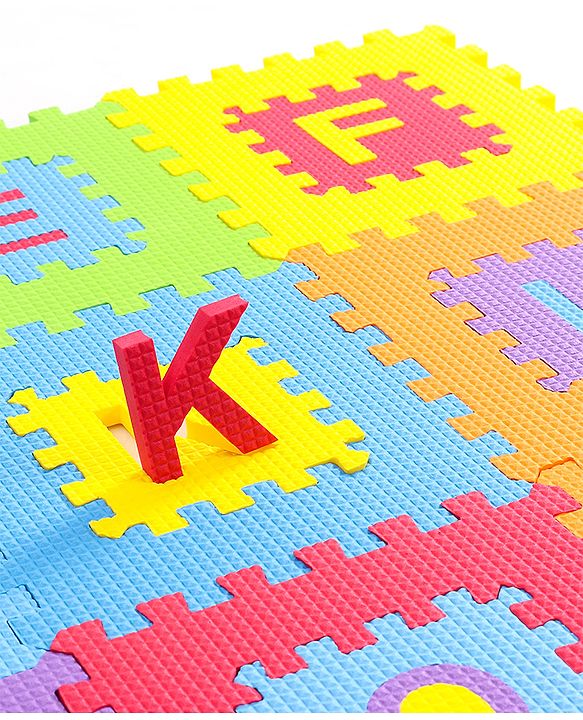 Babyhug Pop Out Playmat Numbers & Shapes Floor Mat (Colour May vary)