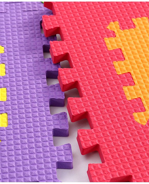 Babyhug Pop Out Playmat Numbers & Shapes Floor Mat (Colour May vary)