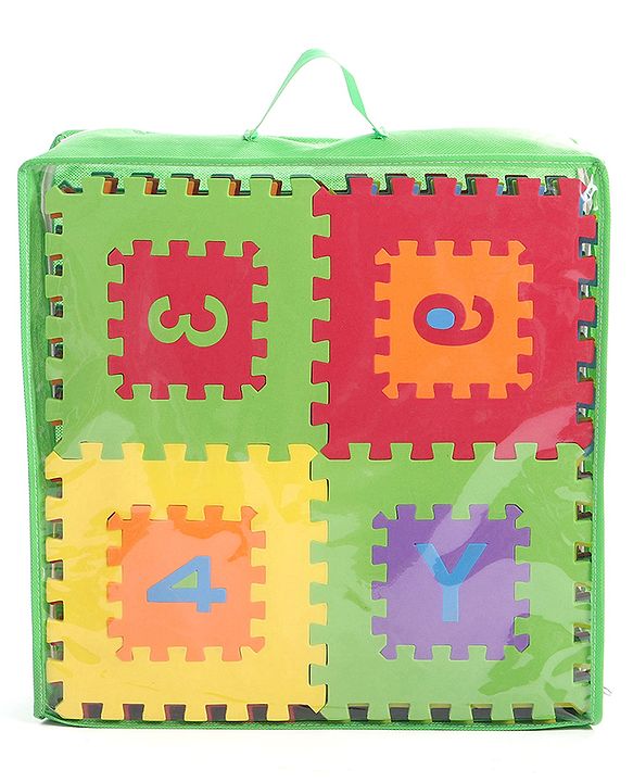 Babyhug Pop Out Playmat Numbers & Shapes Floor Mat (Colour May vary)