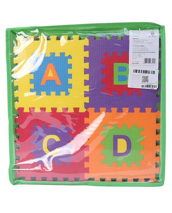 Babyhug Pop Out Playmat Numbers & Shapes Floor Mat (Colour May vary)