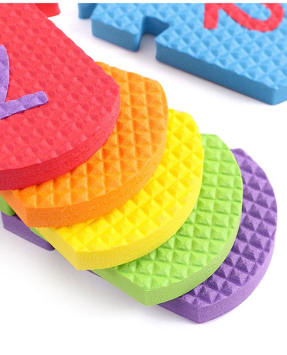 Babyhug Premium EVA Foam Fun Clock Puzzle 1-12 Pieces| Montessori Learning Eva Soft Colorful Toy - Thickness 1 cm| BIS Certified| 2 Years+| Colors may vary