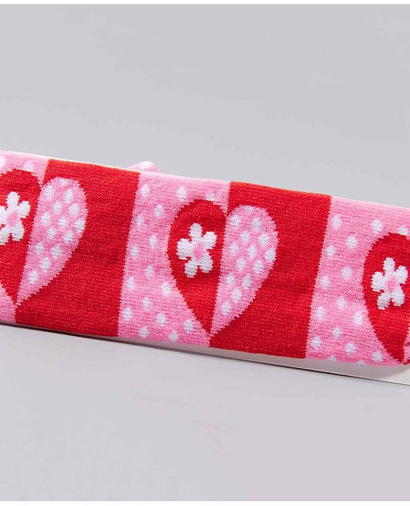 Babyhug Headbands with Bow Motif - Red
