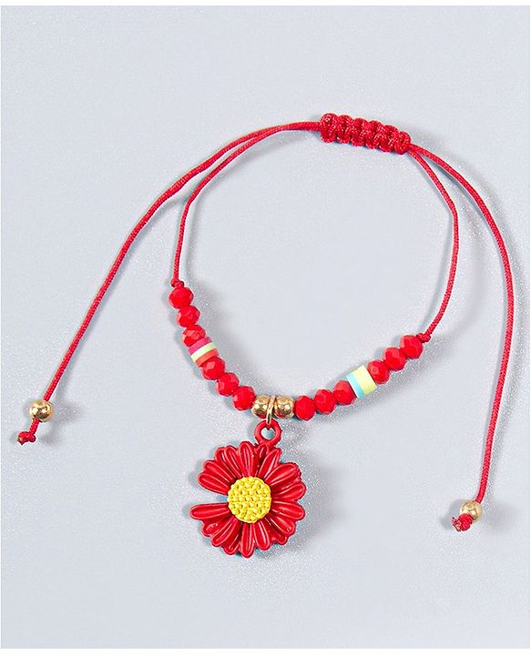 Babyhug Flower Bracelet - Red