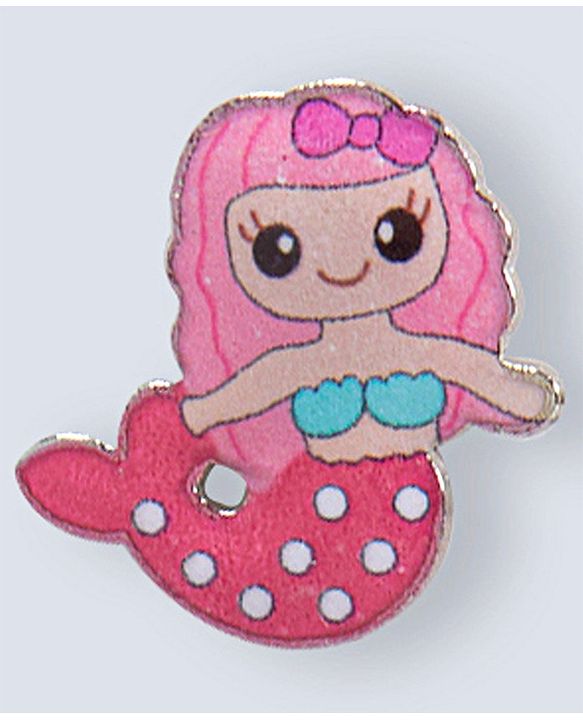 Babyhug Mermaid Earrings- Pink