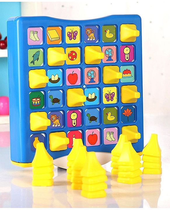 Babyhug Advanced Matching Memory Game - Multicolor
