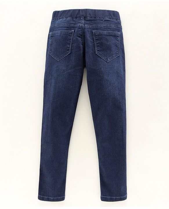 Pine Kids Full Length Emzyme Softerner Wash Jeggings - Navy