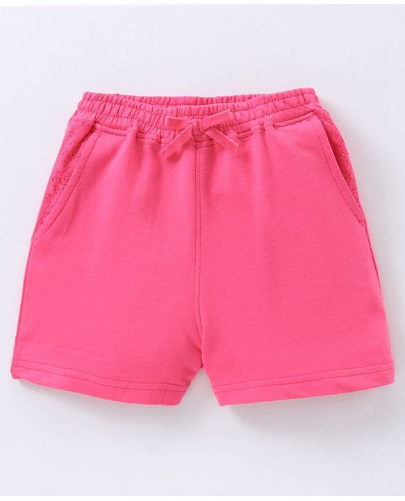 Pine Kids Solid Colour Shorts - Fuchsia