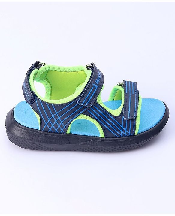 Pine Kids Solid Color Sandals - Green