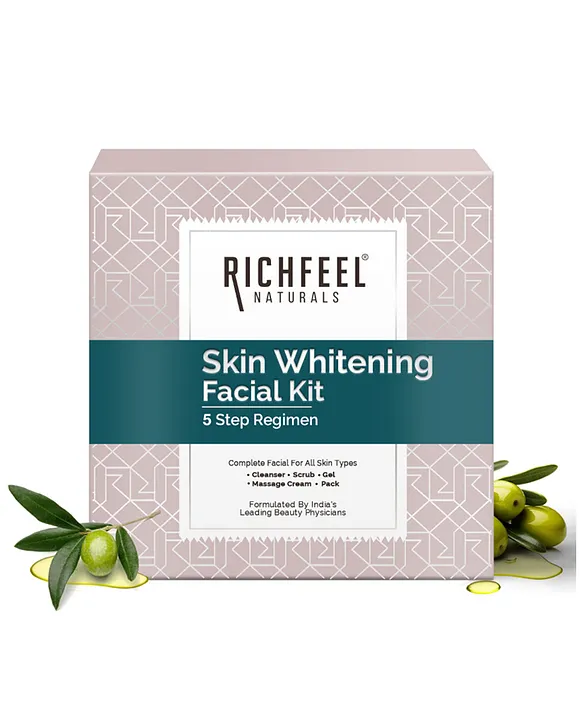 Richfeel Naturals Skin Whitening Facial Kit 30 gm Online in India