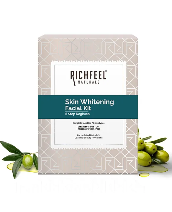 Richfeel Naturals Skin Whitening Facial Kit 250 gm Online in India