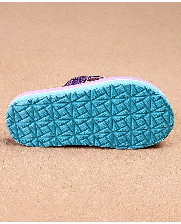 Pine Kids Elsa Printed Flip Flop - Purple
