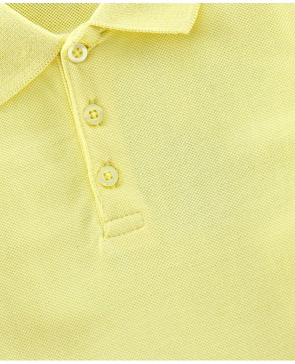 Pine Kids Half Sleeves Quick Dry T-Shirt - Yellow