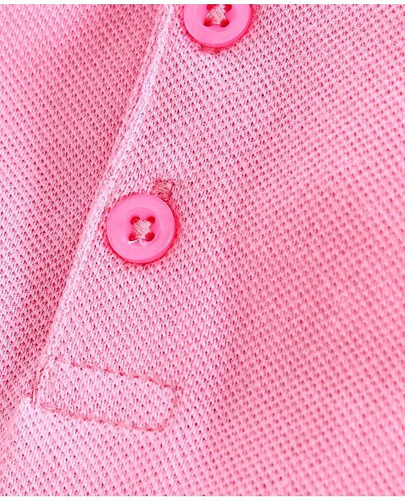 Pine Kids Half Sleeves Quick Dry T-Shirt - Pink