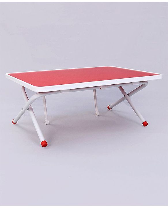 Pine Kids Genius Height Adjustable Study Table - Red